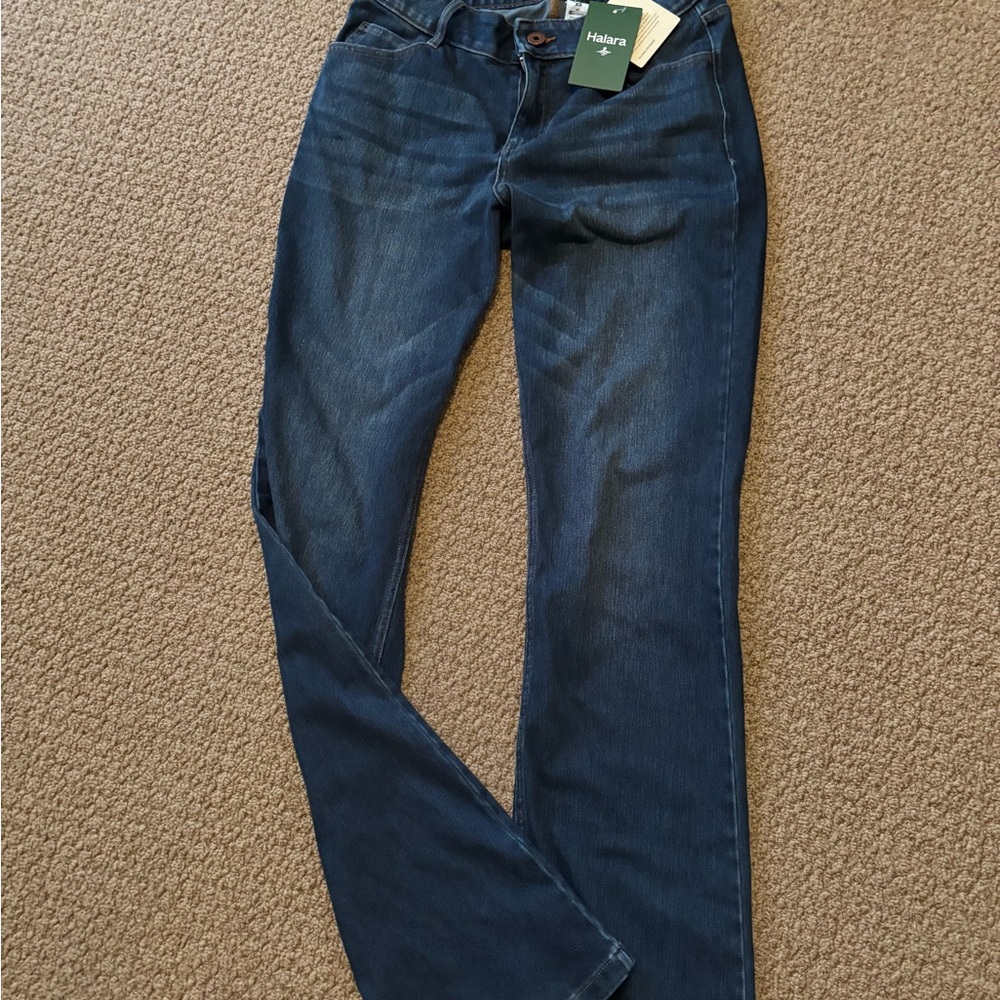 Halara Baby Bootcut Women's Blue Jeans